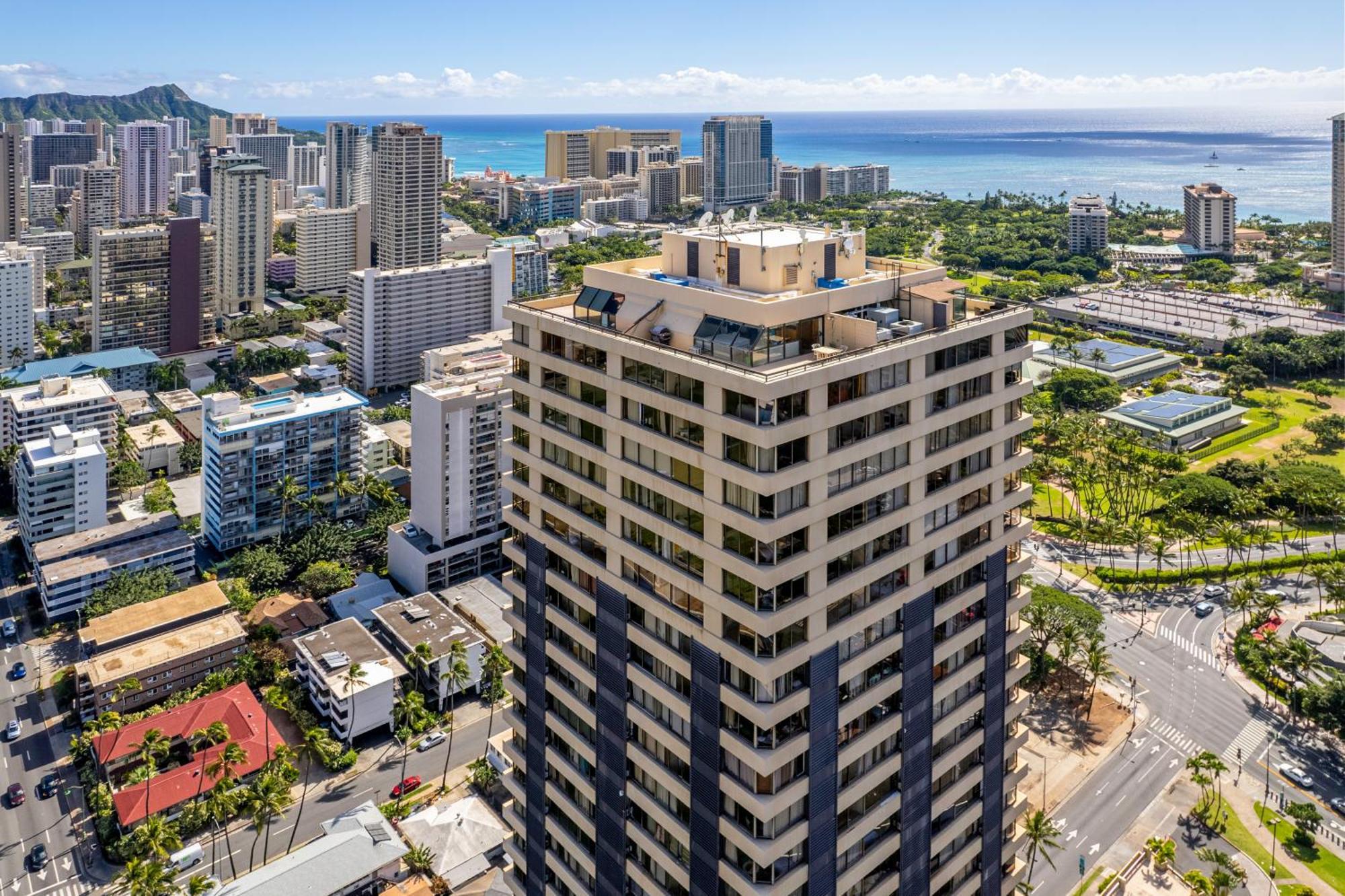 Apartamento Hawaiian Monarch Penthouse 402 Honolulu Exterior foto