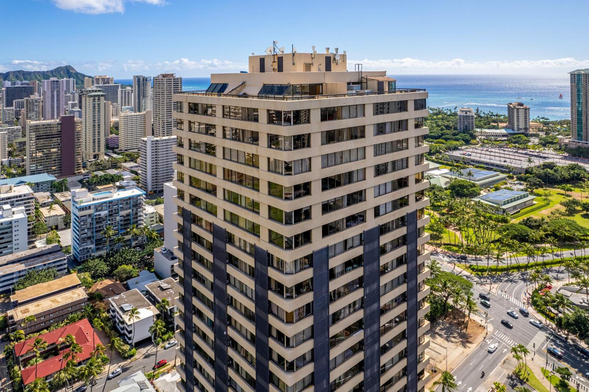 Apartamento Hawaiian Monarch Penthouse 402 Honolulu Exterior foto
