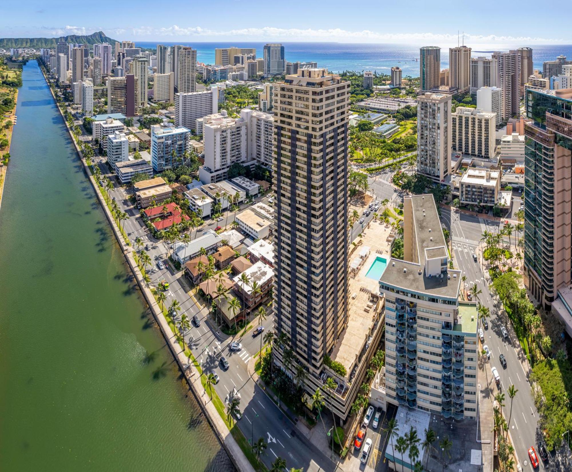 Apartamento Hawaiian Monarch Penthouse 402 Honolulu Exterior foto